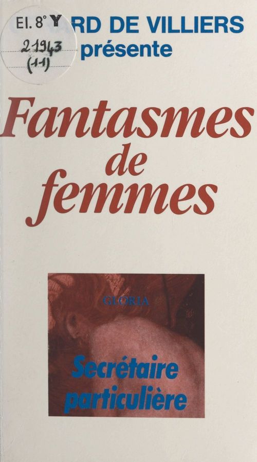 Couverture ebook de Secrétaire particulière, de Gloria