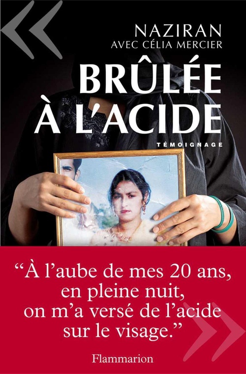 ebook cover of Brûlée à l'acide, by Célia Mercier, Naziran