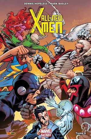 ebook cover of All-New X-Men T04, by Dennis Hopeless, Sina Grace, Rex Ogle