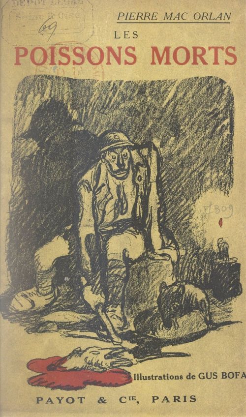 Couverture ebook de Les poissons morts, de Pierre Mac Orlan
