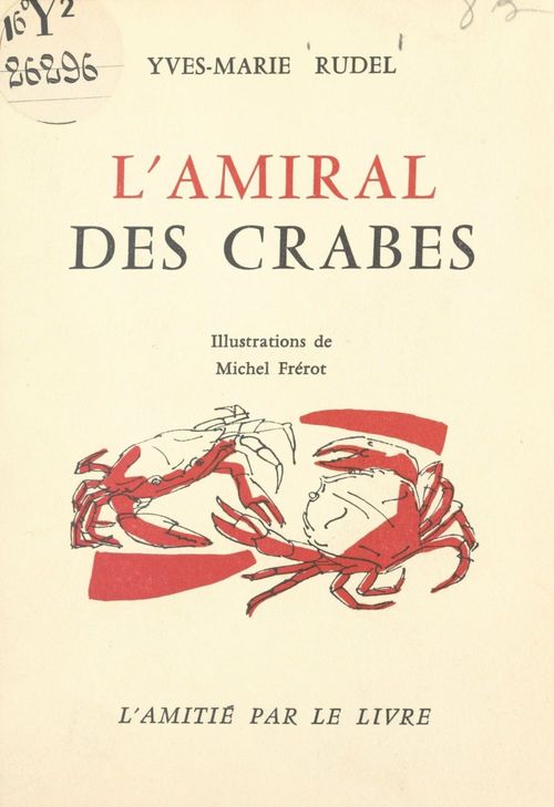 ebook cover of L'amiral des crabes, by Yves-Marie Rudel