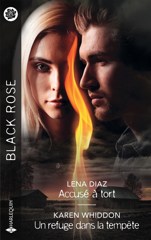 ebook cover of Accusé à tort - Un refuge dans la tempête, by Lena Diaz, Karen Whiddon