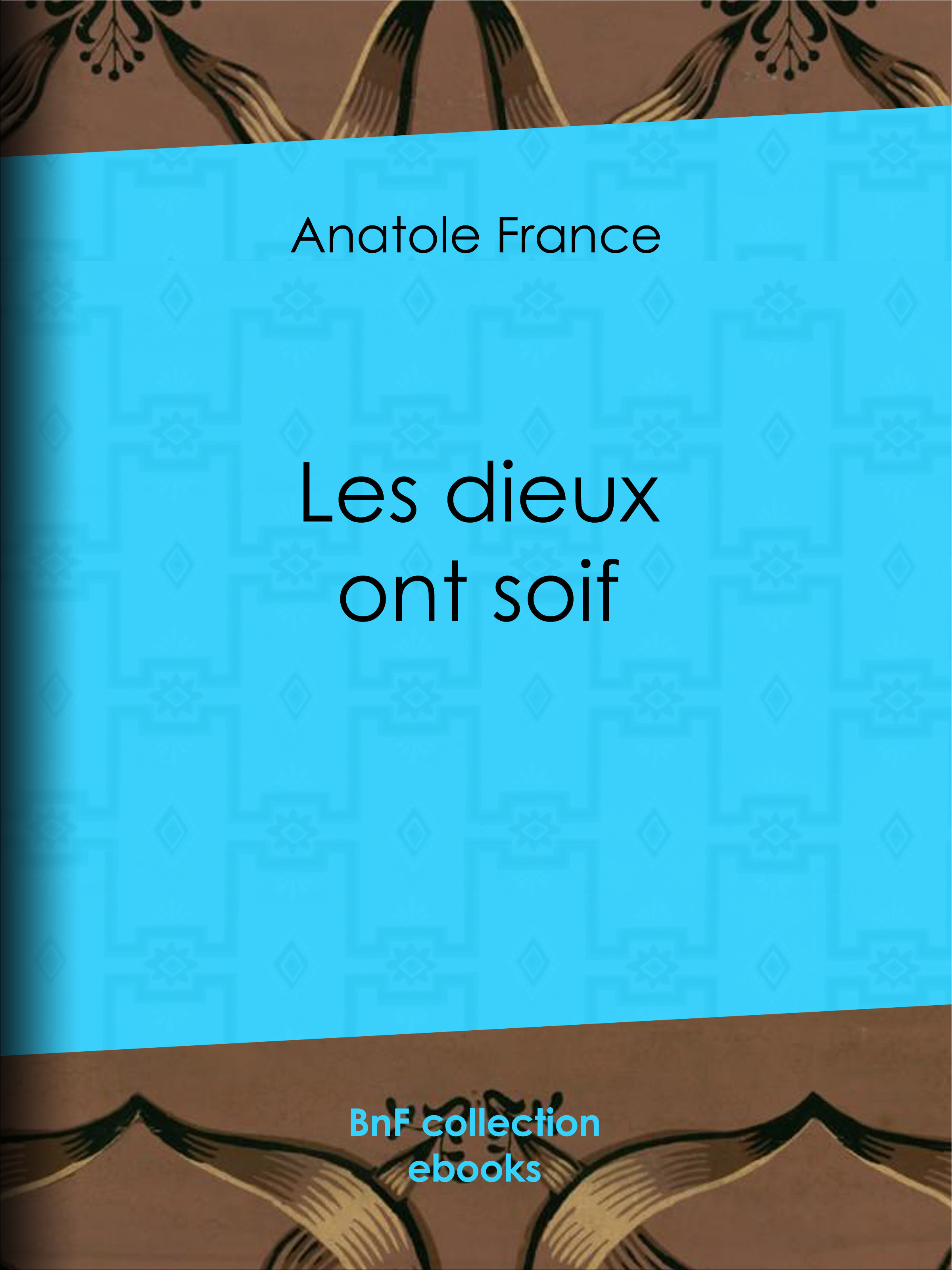 ebook cover of Les dieux ont soif, by Anatole France