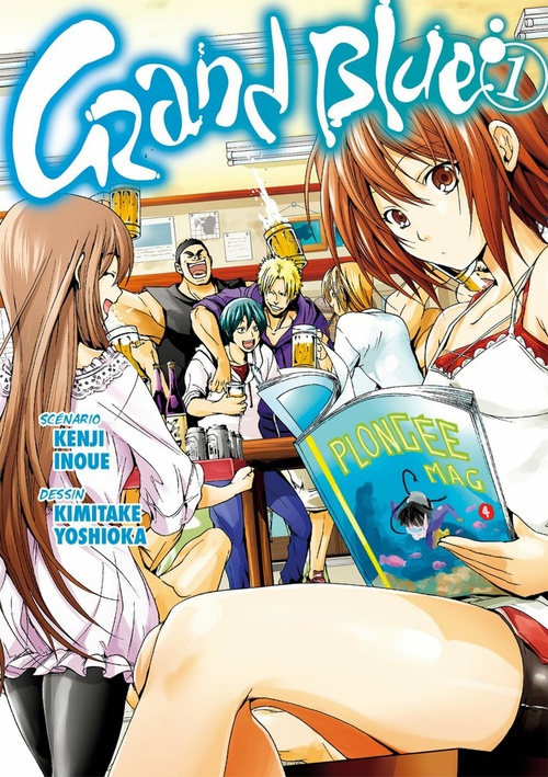 Couverture ebook de Grand Blue - Tome 1, de Kenji Inoue