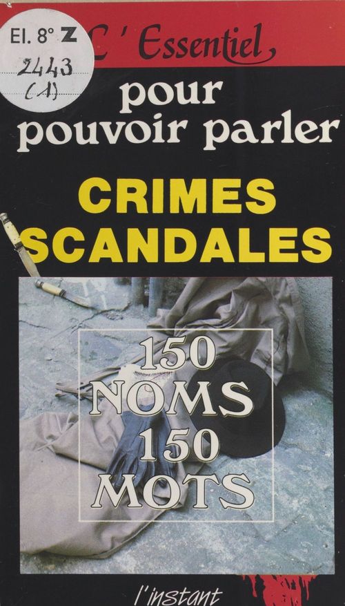 ebook cover of Crimes et Scandales, by Collectif