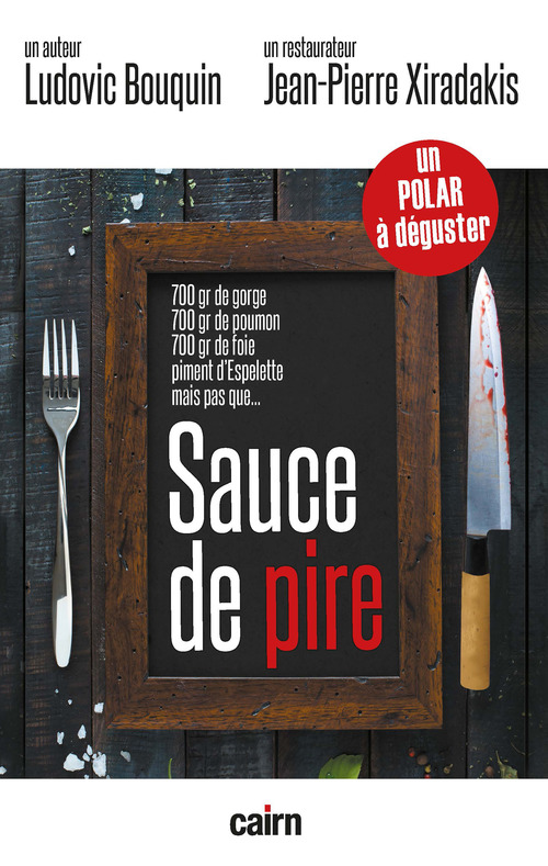 ebook cover of Sauce de pire, by Ludovic Bouquin, Jean-pierre Xiradakis