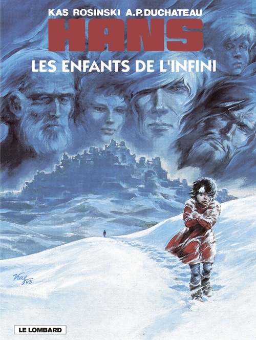 Couverture ebook de Hans - Tome 7 - Les Enfants de l'infini, de Duchâteau