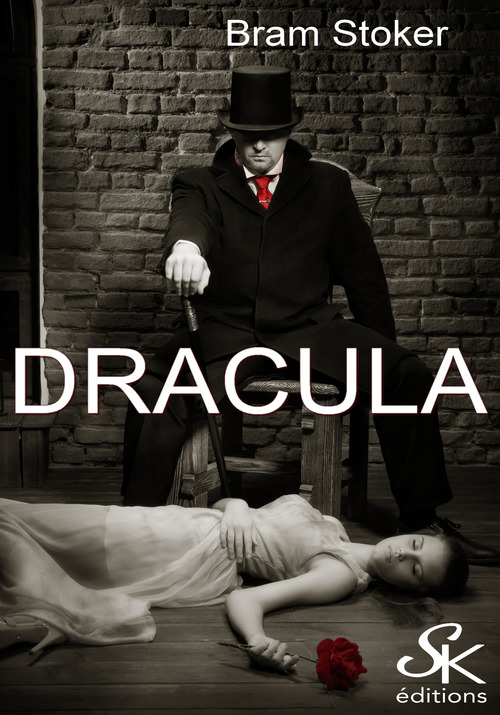 ebook cover of Dracula, by Bram Stoker