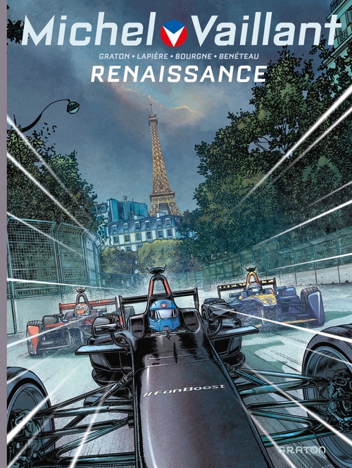Couverture ebook de Michel Vaillant - Nouvelle Saison - Tome 5 - Renaissance, de Philippe Graton, Denis Lapière, Benjamin Benéteau, Marc Bourgne