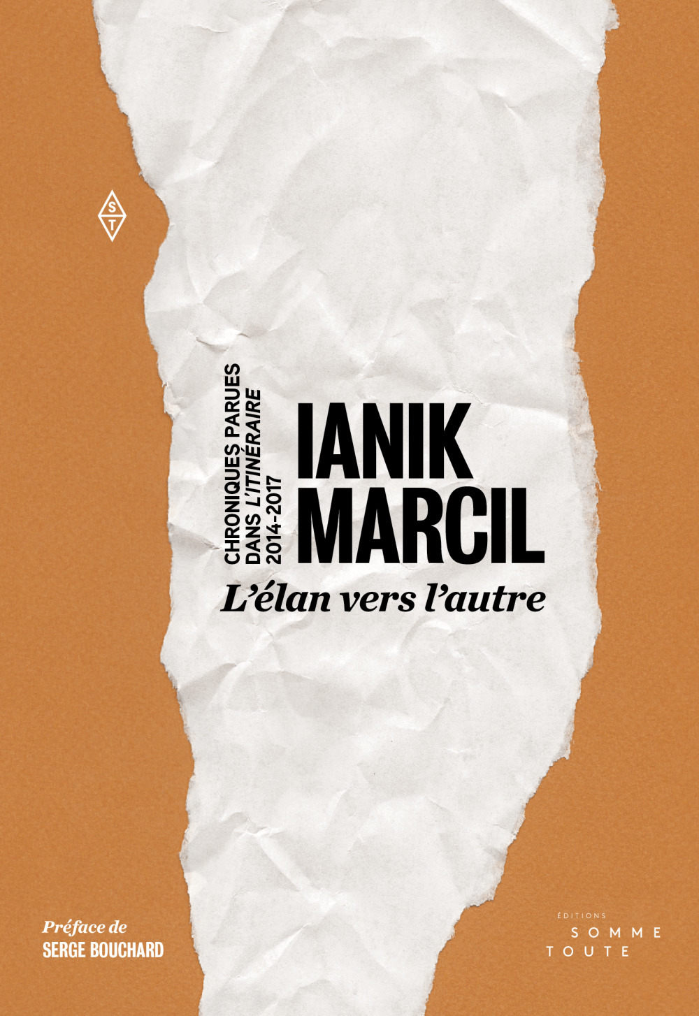 ebook cover of L'élan vers l'autre, by Ianik Marcil