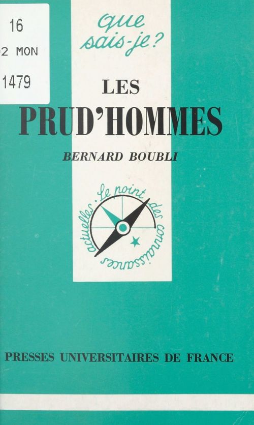ebook cover of Les prud'hommes, by Bernard Boubli