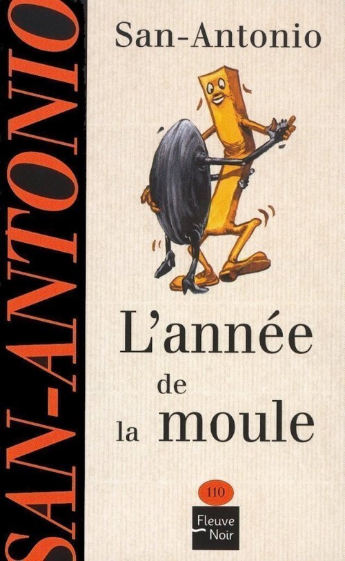 Couverture ebook de L'année de la moule, de San-Antonio