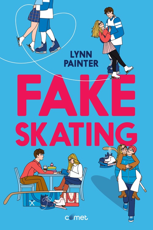 ebook cover of Fake Skating, by Lynn Painter