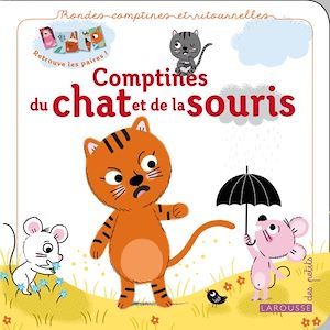 Couverture ebook de Comptines du chat et de la souris, de Mélanie Combes