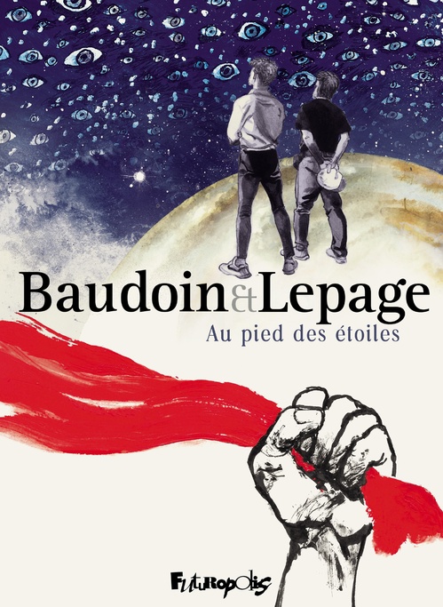 ebook cover of Au pied des étoiles, by Edmond Baudoin, Emmanuel Lepage