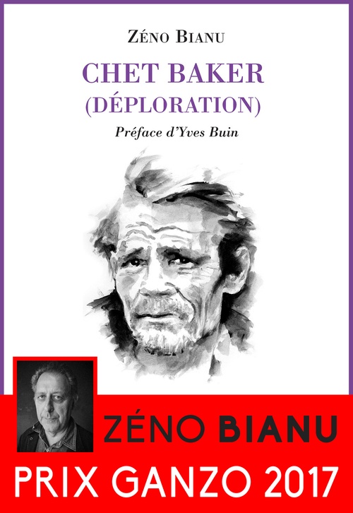 ebook cover of Chet Baker (déploration), by Zéno Bianu