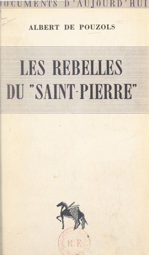 Couverture ebook de Les rebelles du "Saint-Pierre", de Albert De Pouzols