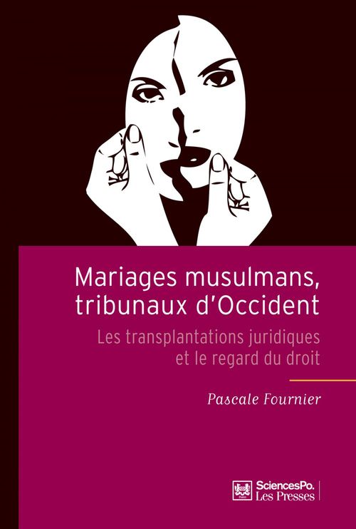 Couverture ebook de Mariages musulmans, tribunaux d'Occident, de Pascale Fournier