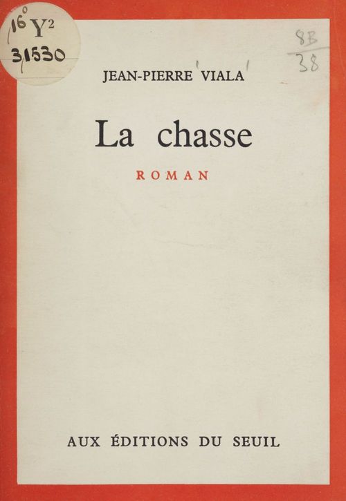 Couverture ebook de La chasse, de Jean-Pierre Viala