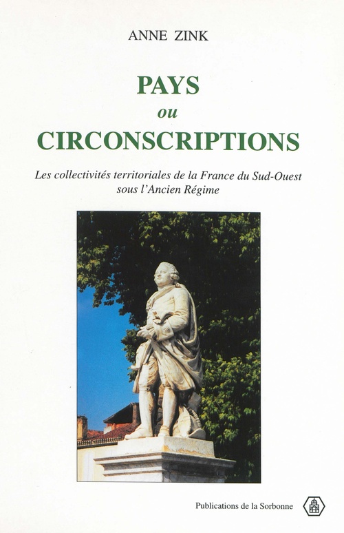ebook cover of Pays ou circonscriptions, by Anne Zink