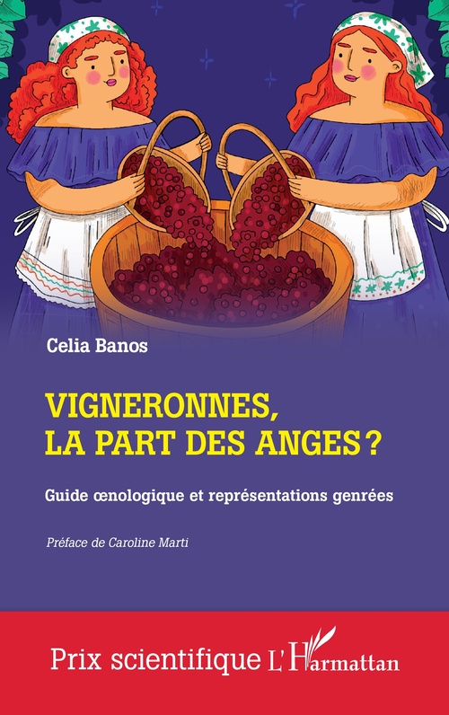 Couverture ebook de Vigneronnes, la part des anges ?, de Celia Banos