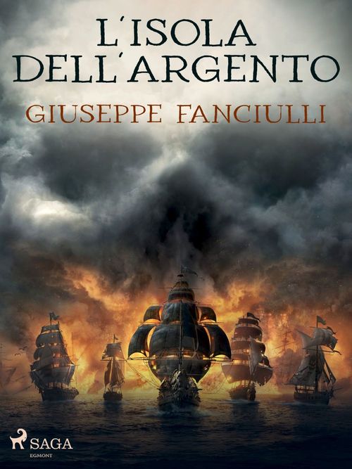 Couverture ebook de L'isola dell'argento, de Giuseppe Fanciulli