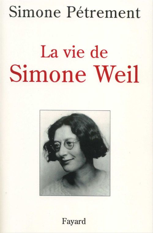 ebook cover of La Vie de Simone Weil, by Simone Pétrement