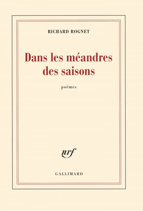 ebook cover of Dans les méandres des saisons, by Richard Rognet