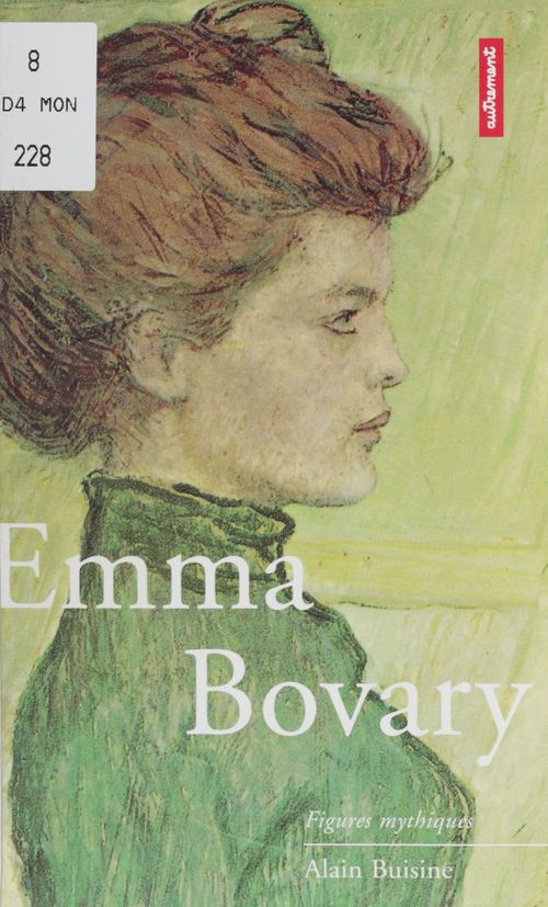 ebook cover of Emma Bovary, by Alain Buisine