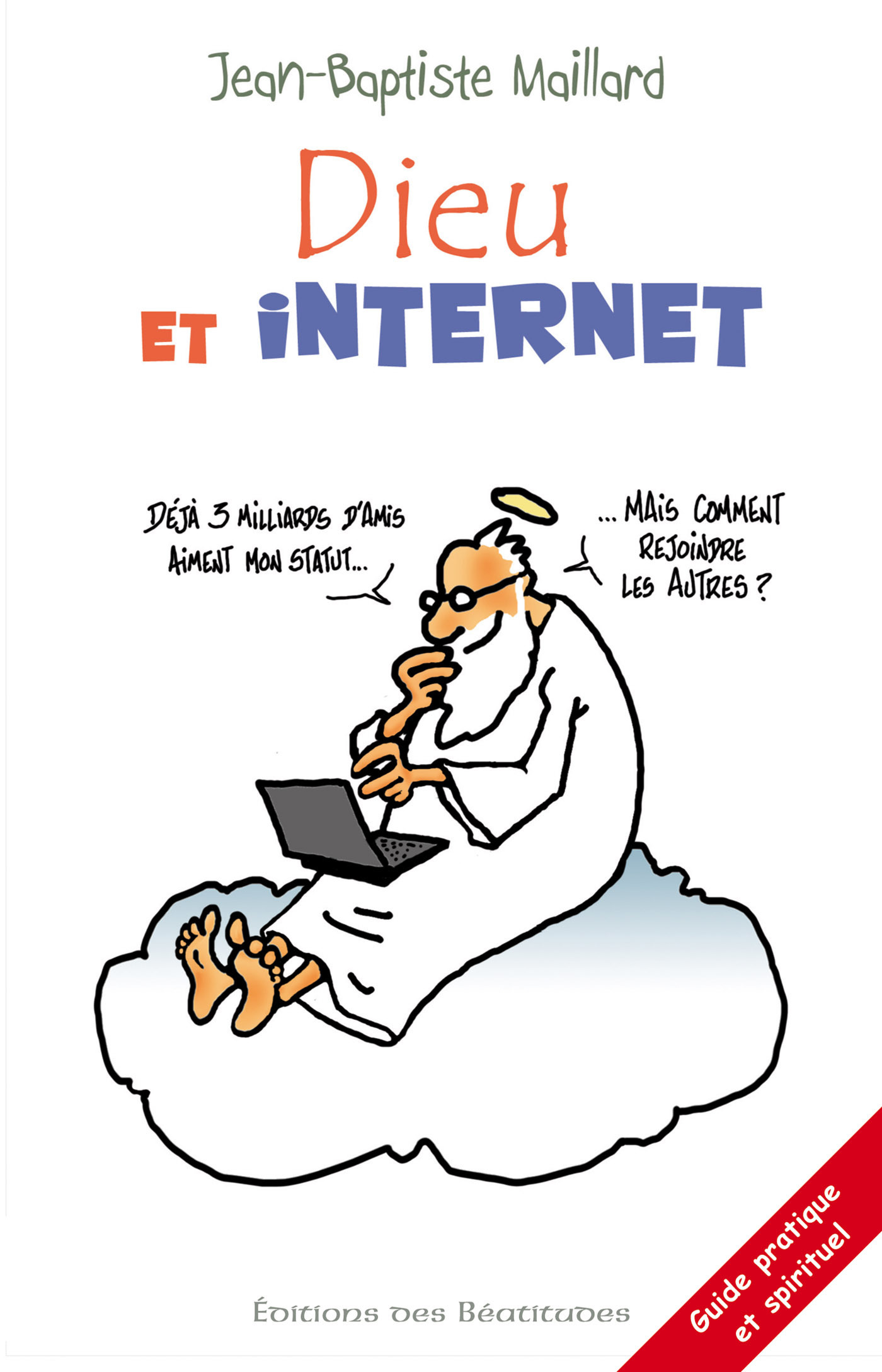 Couverture ebook de Dieu et internet, de Jean-Baptiste Maillard