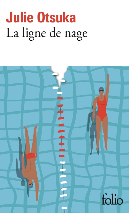 Couverture ebook de La ligne de nage, de Julie Otsuka
