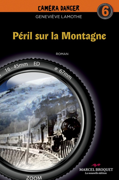 ebook cover of Péril sur la montagne, by Geneviève Lamothe