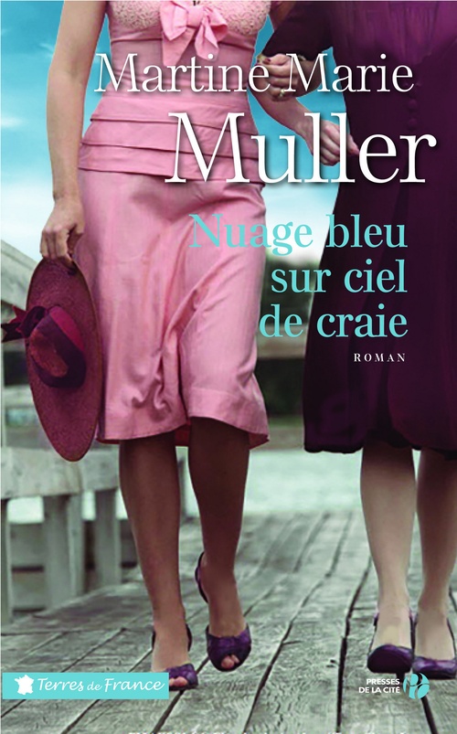 Couverture ebook de Nuage bleu sur ciel de craie, de Martine-Marie Muller