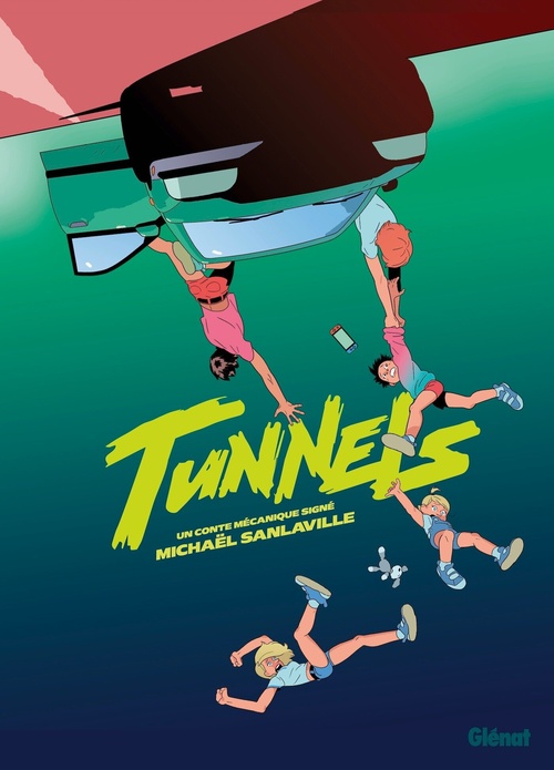 ebook cover of Tunnels, by Michaël Sanlaville