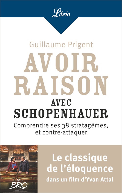 ebook cover of Avoir raison avec Schopenhauer, by Guillaume Prigent