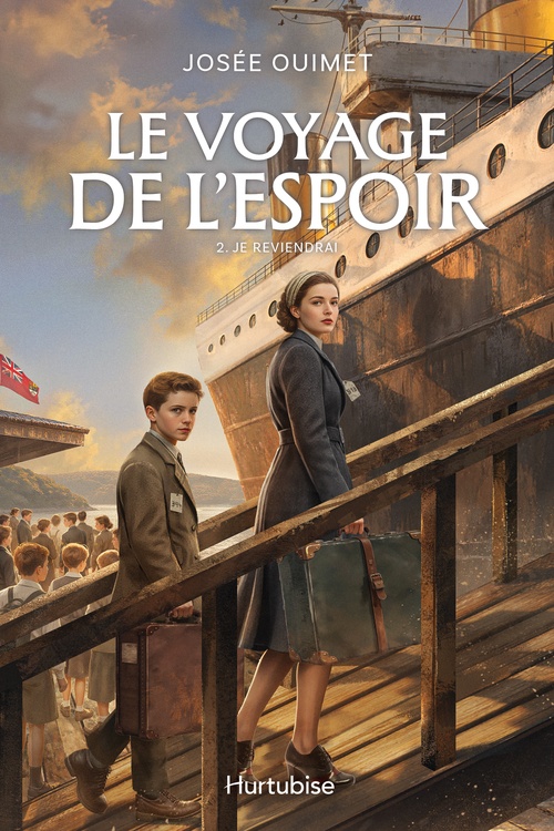 Couverture ebook de Le voyage de l'espoir - Tome 2, de Josée Ouimet