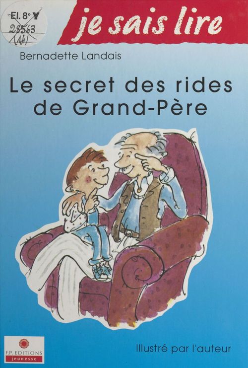 Couverture ebook de Le secret des rides de grand-père, de Bernadette Landais