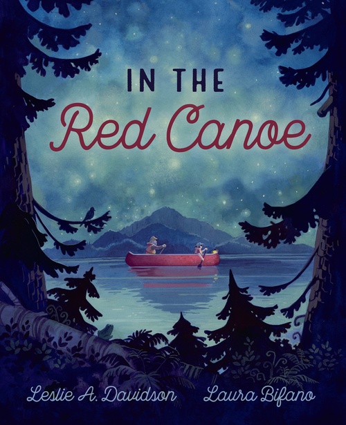 ebook cover of In the Red Canoe, by Leslie Davidson