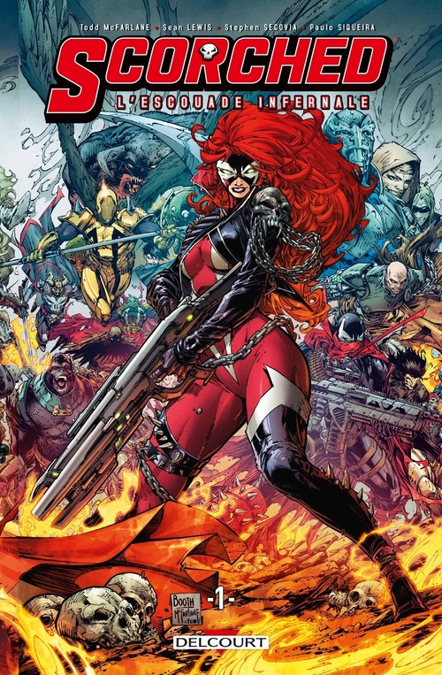 Couverture ebook de Spawn - Scorched L'Escouade Infernale T01, de Todd McFarlane