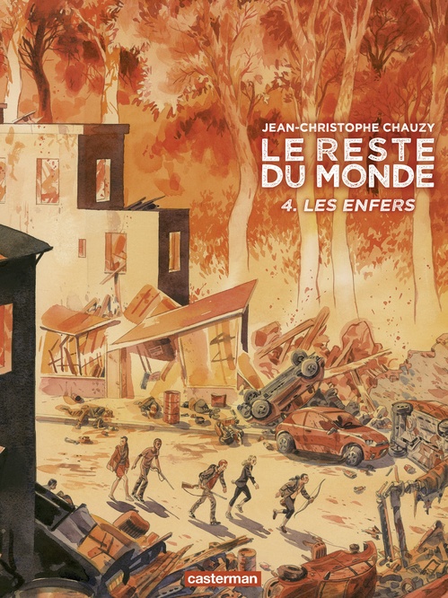 Couverture ebook de Le reste du Monde (Tome 4) - Les enfers, de Jean-Christophe Chauzy
