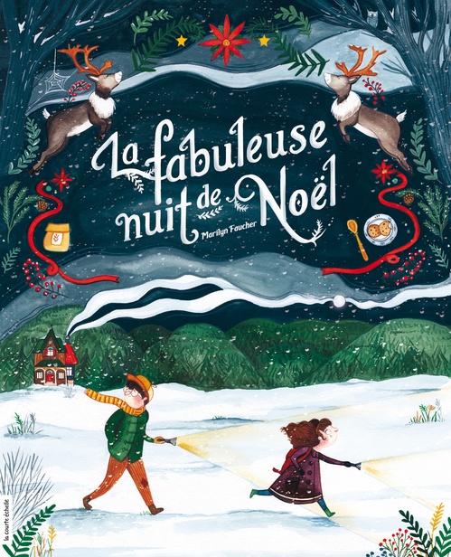 Couverture ebook de La fabuleuse nuit de Noël, de Faucher Marilyn