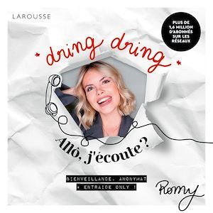 Couverture ebook de Dring dring, Allô j'écoute ?, de Romy