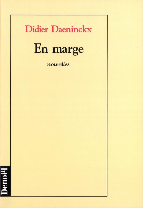 ebook cover of En marge, by Didier Daeninckx