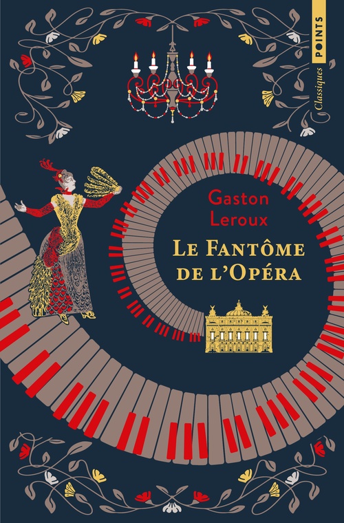 ebook cover of Le Fantôme de l'opéra, by Gaston Leroux