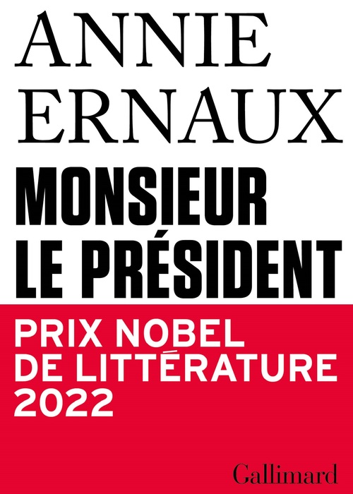 Couverture ebook de Tracts de Crise (N°29) - Monsieur le Président, de Annie Ernaux