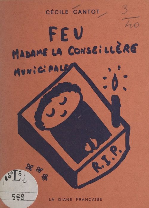 ebook cover of Feu madame la conseillère municipale, by Cecile Cantot, Gaius Sallustius Crispus
