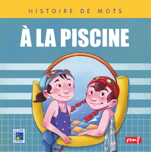 Couverture ebook de A la piscine, de Icem Pedagogie Freinet