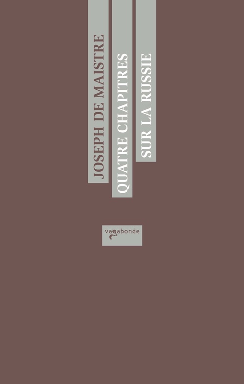 Couverture ebook de Quatre chapitres sur la Russie, de Joseph de Maistre