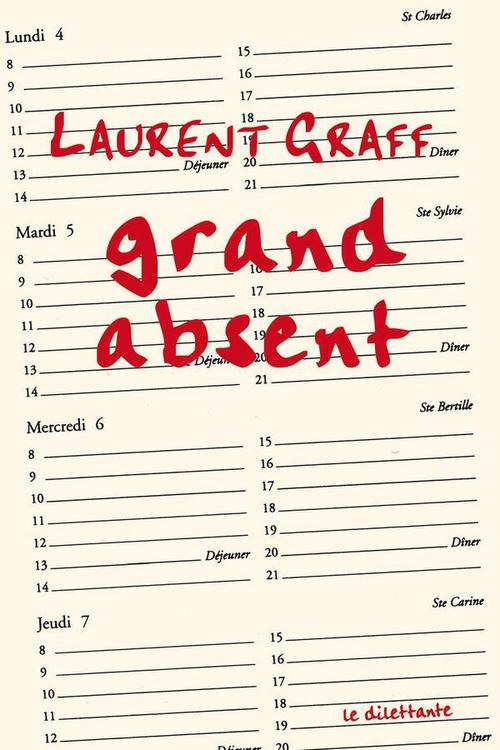 Couverture ebook de Grand Absent, de Laurent Graff