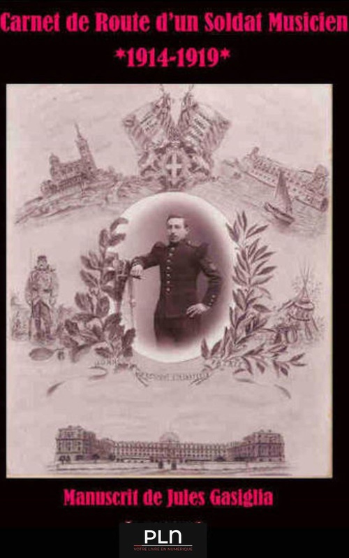 ebook cover of Carnet de Route d'un Soldat Musicien, by Fernand Gasiglia